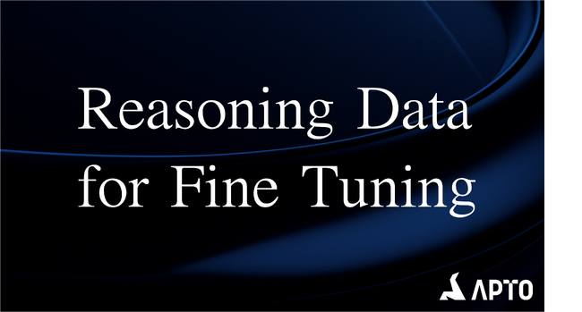 LLM Fine Tuning 用の高精度 Reasoning Data を無料公開